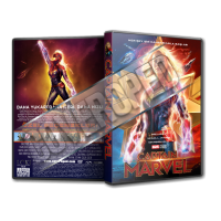 Captain Marvel 2019 V2 Türkçe Dvd Cover Tasarımı